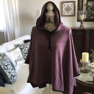 Cuter than ever hooded poncho by Danskin NWT